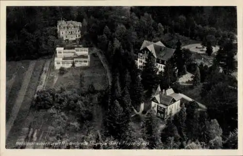 Ak Friedrichroda im Thüringer Wald, Fliegeraufnahme