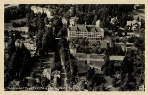 Ak Friedrichroda im Thüringer Wald, Fliegeraufnahme