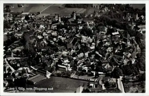 Ak Isny im Allgäu, Fliegeraufnahme