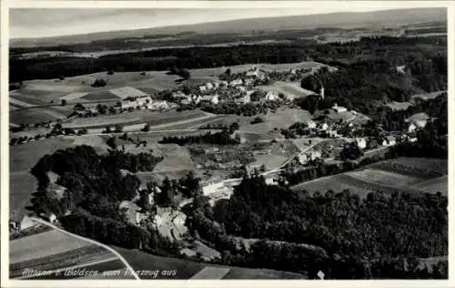 Ak Bad Waldsee in Oberschwaben Württemberg, Luftbild
