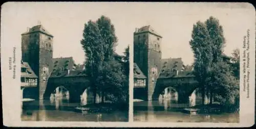 Stereo Foto Nürnberg in Mittelfranken Bayern, Henkersteg