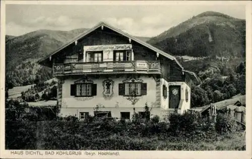 Ak Bad Kohlgrub in Oberbayern, Haus Dichtl
