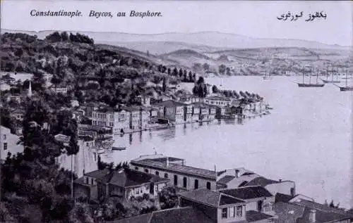 CPA Constantinople Istanbul Turquie, Beycos, au Bosphore