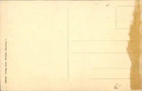 Ak Dampfer President Grant, HAPAG