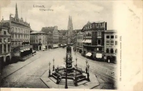 Ak Hansestadt Lübeck, Klingenberg