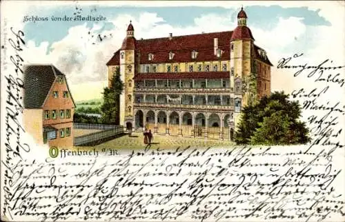 Litho Offenbach am Main Hessen, Schloss