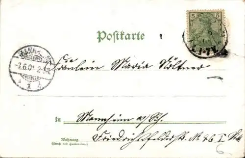 Litho Offenbach am Main Hessen, Schloss