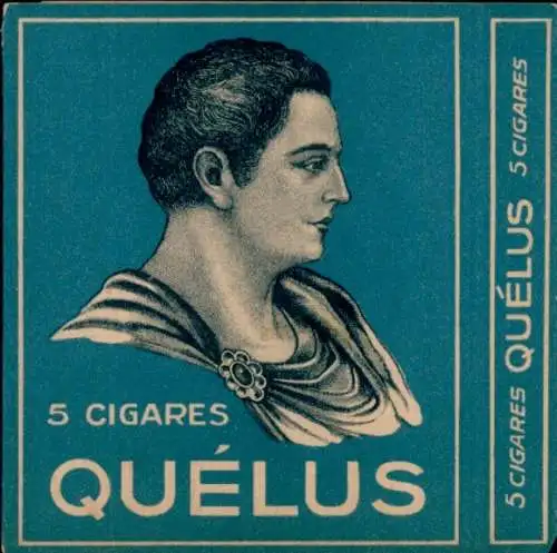 Reklame Quelus Zigarren