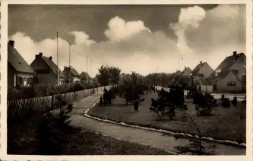 Ak Tutow in Vorpommern, Hindenburgdamm