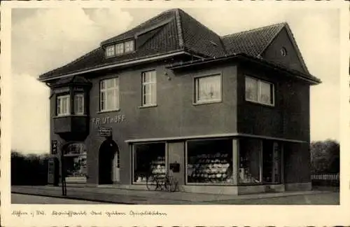 Ak Löhne in Westfalen, Kaufhaus der guten Qualitäten, Fr. Uthoff