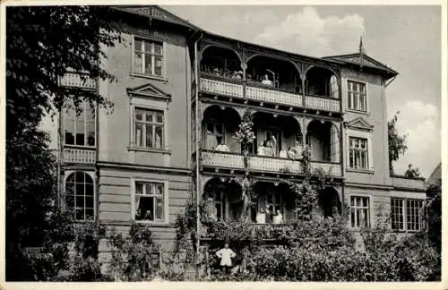 Ak Sassnitz auf Rügen, Pension Gössel