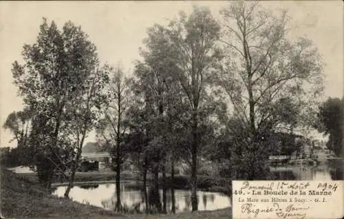 Ak Sucy en Brie Val de Marne, La Mare aux Hetres