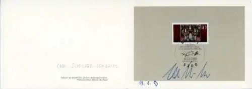 Ak Politiker Christian Schwarz-Schilling, Autogramm