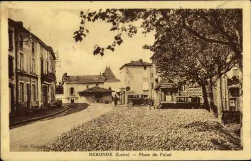 CPA Néronde Roanne Loire, Place du Palud