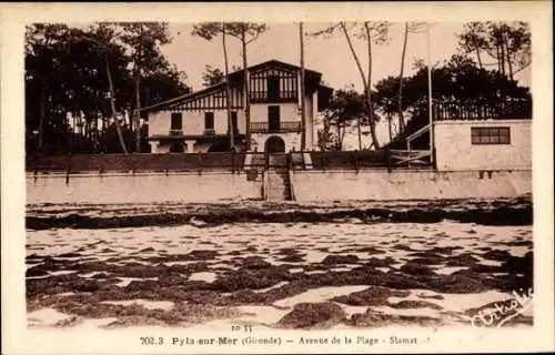 Ak Pyla sur Mer Gironde, Avenue de la Plage, Slamat