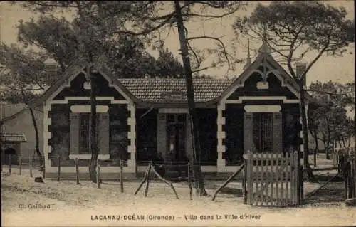Ak Lacanau Ocean Gironde, Villa dans la Ville d'Hiver