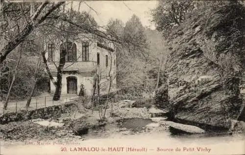 Ak Lamalou-e-Haut Hérault, Source du Petit Vichy