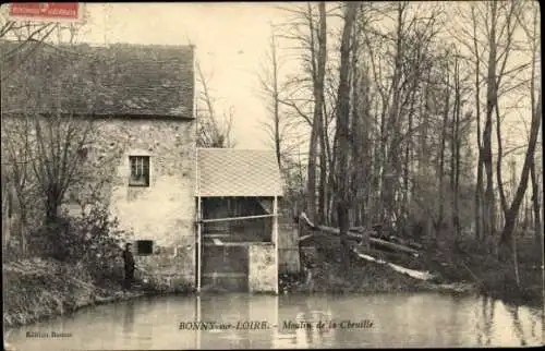 Ak Bonny sur Loire Loiret, Moulin de la Cheuille