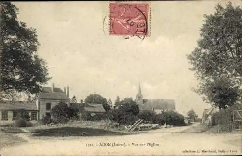 CPA Adon Loiret, Eglise