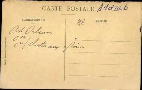 Ak Chateauneuf sur Loire Loiret, Grande Rue du Port