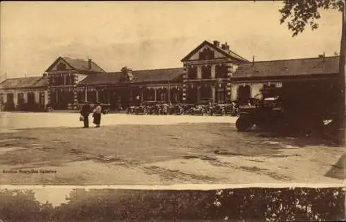 Ak Gien Loiret, Bahnhof