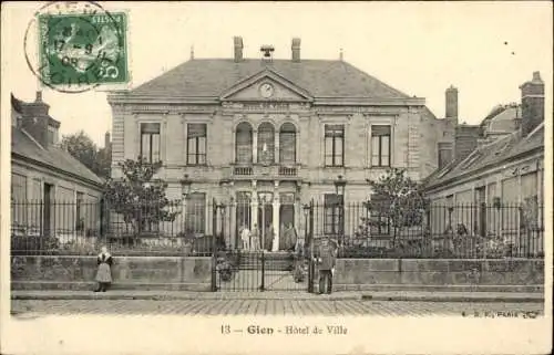 Ak Gien Loiret, Hotel de Ville