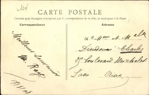 Ak Gien Loiret, Hotel de Ville