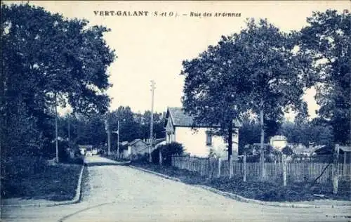 Ak Vert Galant Seine Saint Denis, Rue des Ardennes