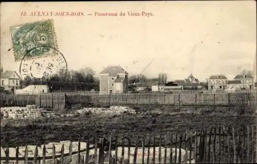 Ak Aulnay sous Bois Seine Saint Denis, Panorama du Vieux Pays