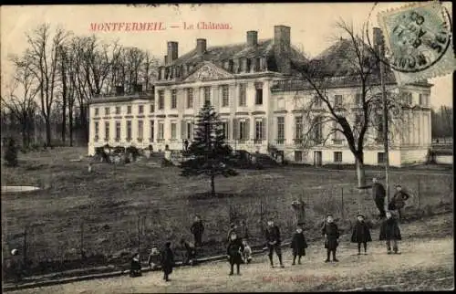 Ak Montfermeil Seine Saint Denis, Le Château