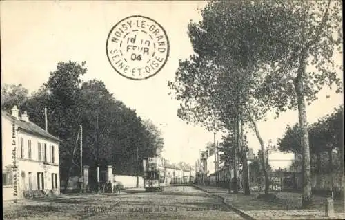 Ak Neuilly sur Marne Seine Saint Denis, Entree