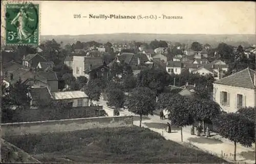 Ak Neuilly Plaisance Seine Saint Denis, Panorama