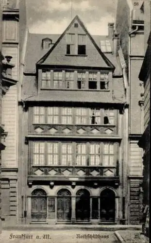 Ak Frankfurt am Main, Rothschildhaus,  Architektur, Stadtansicht,