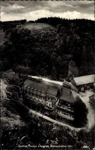 Ak Weihersmühle Weismain in Oberfranken Bayern, Gasthof und Pension Forelle