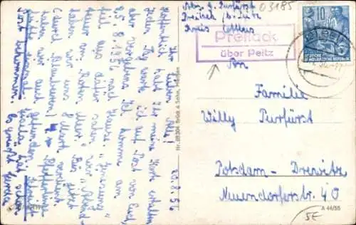 Ak Peitz in der Niederlausitz, Festungsturm