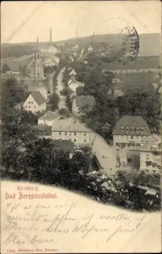 Ak Berggießhübel in Sachsen, Kirchberg