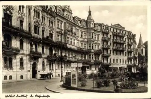 Ak Karlovy Vary Karlsbad Stadt, Lutherstraße