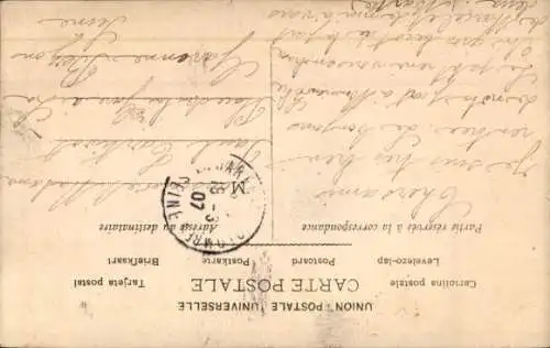 Ak Variete-Künstlerin, Fleuron, Porträt