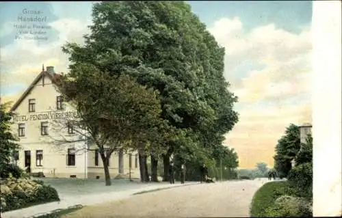 Ak Großhansdorf in Schleswig-Holstein, Hotel Pension Vier Linden
