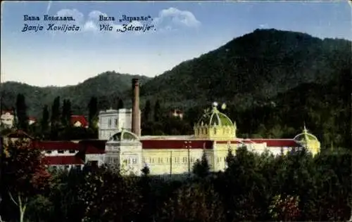 Ak Banja Koviljača Serbien, Vila Zdravlje