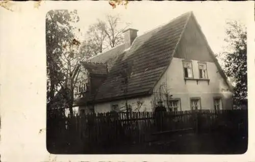 Foto Ak Klein Drebnitz Großdrebnitz Bischofswerda Sachsen, Wohnhaus