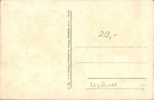 Ak Ohorn Sachsen, Buschmühle, Post, Forsthaus u. Schule