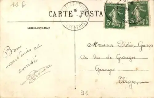 Ak Viry Châtillon Essonne, Route de Fontainebleau