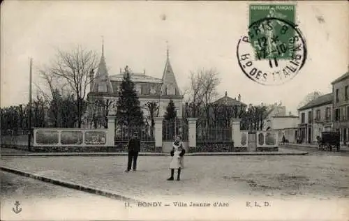Ak Bondy Seine Saint Denis,  Villa Jeanne d'Arc