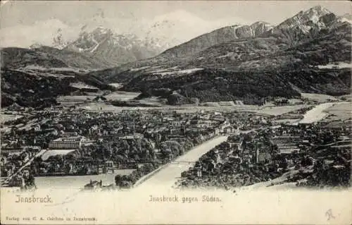 Ak Innsbruck Tirol, Gesamtansicht