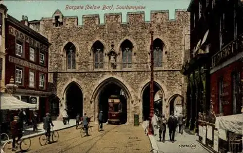 Ak Southampton Hampshire England, Bargate