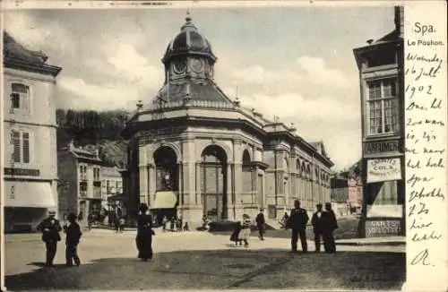 Ak Spa Wallonien Lüttich, Le Pouhon