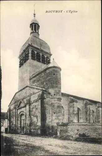 Ak Rouvroy sur Marne Haute Marne, L'Eglise
