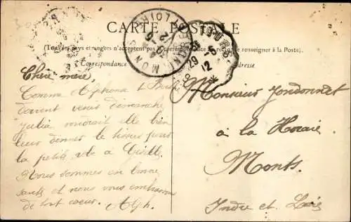 Ak Les Sports, Le Lugge, Schlittenfahrt