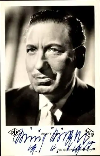 Ak Schauspieler Willy Birgel, Portrait, Film Rittmeister Wronski